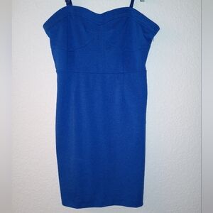 Sofia by Sofia Vergara Royal Blue Strapless Dress